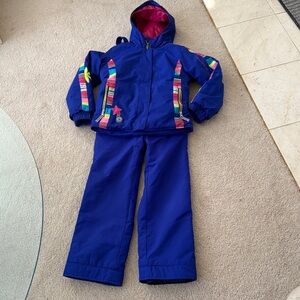 Obermeyer girls Blue Snow Suit